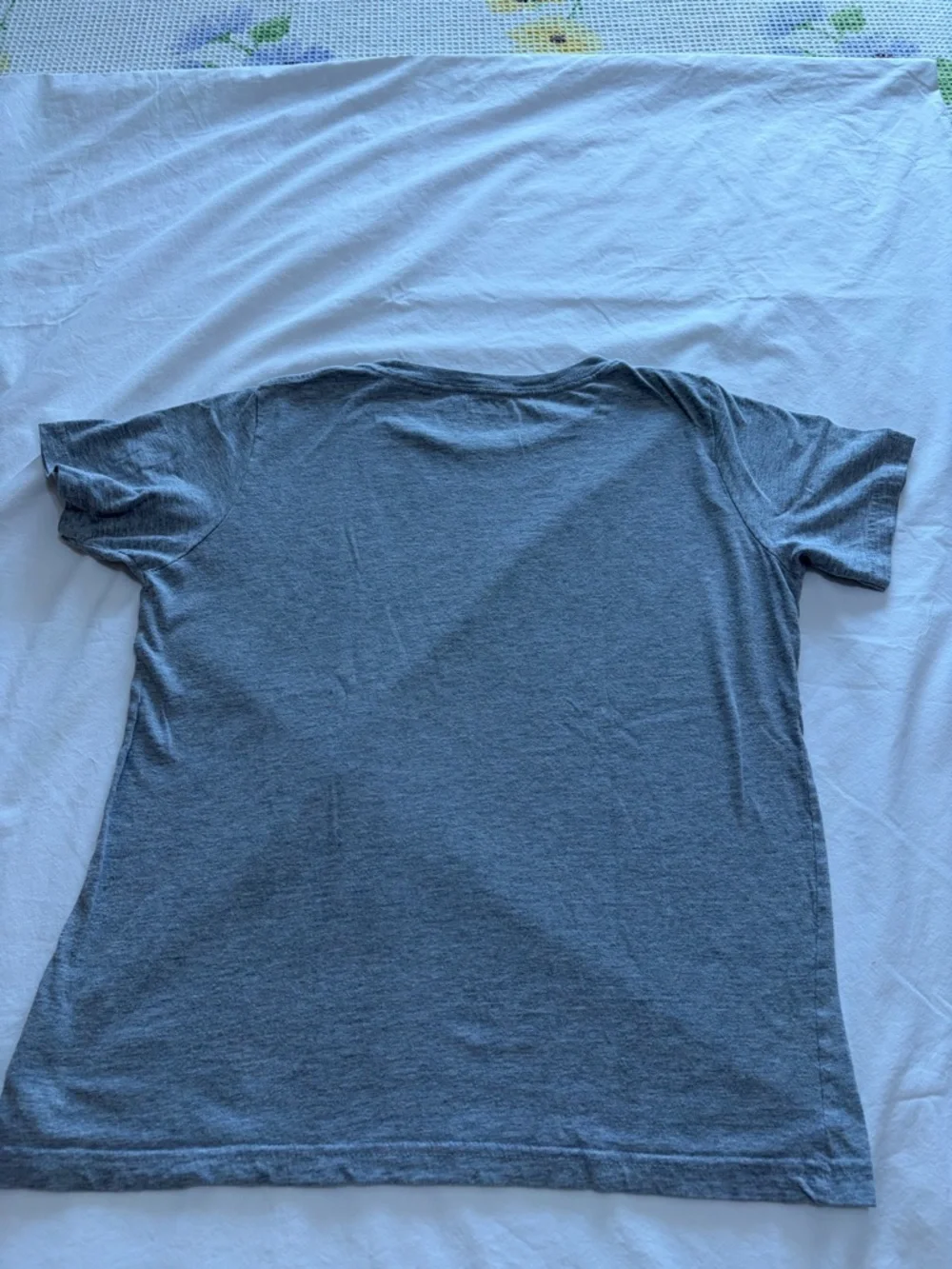 Genuine Merchandise Gray Crewneck Tee with White Print(31)